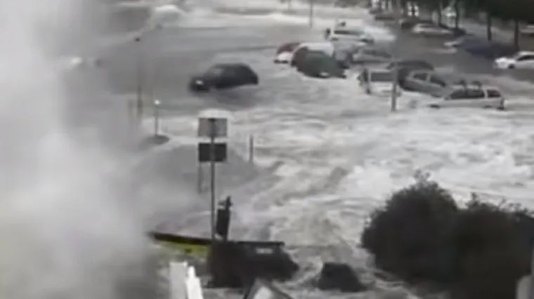 Nove snimke stra&scaron;nog nevremena u Rovinju i Fažani