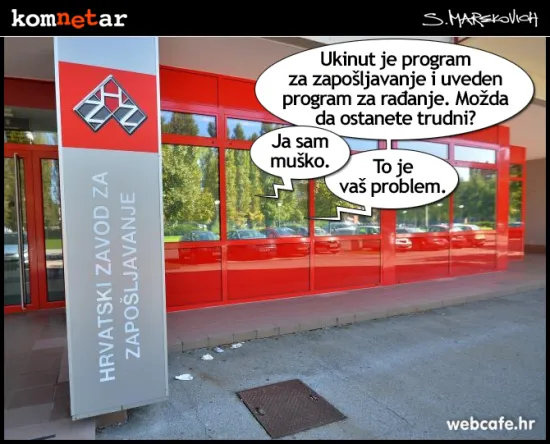 Zavod za zapo&scaron;ljavanje vam ne može pomoći