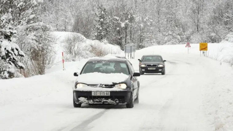 U Lici pada snijeg, evo kakvo nas vrijeme očekuje u ostatku Hrvatske