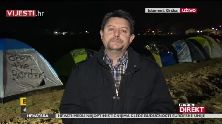 RTL Direkt uživo na grčko-makedonskoj granici gdje je danas do&scaron;lo do pobune migranata