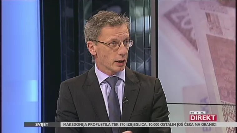 Vujčić za RTL Direkt: 'Ako uspije ekonomska politika, mogli bi uvesti euro 2022. godine'