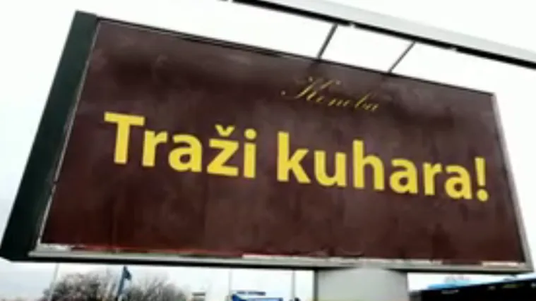 Ugostitelj na neobičan način traži novog radnika, pritom nudi odličnu plaću