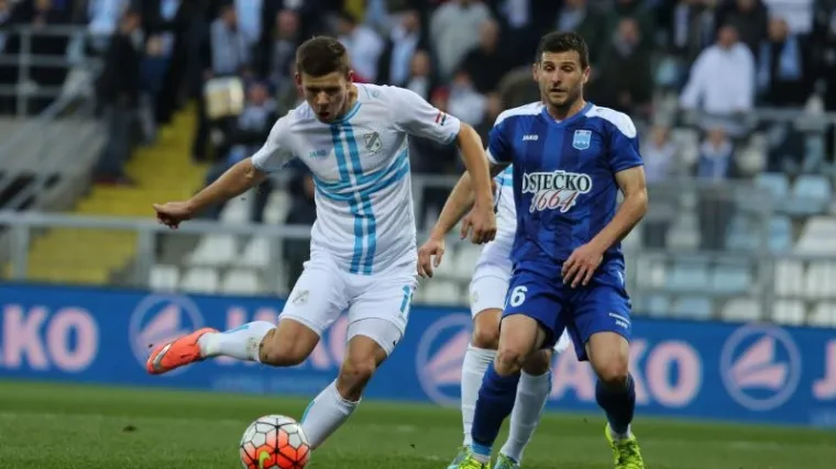 Osječani umalo iznenadili Rijeku, domaćin slavio u 93. minuti