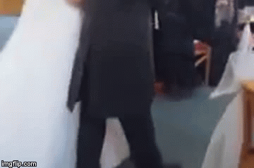 Klincu zaboravili reći da se na svadbi ne smije zabavljati