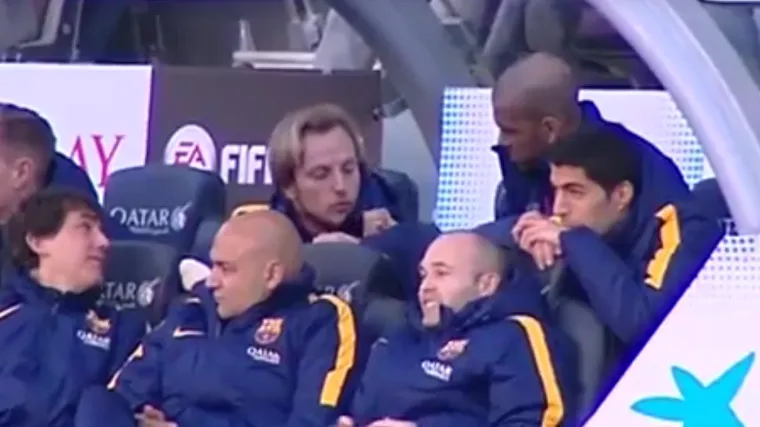 Rakitića i Suareza na klupi zabavljao Dani Alves