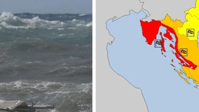 Prijete orkanski udari bure