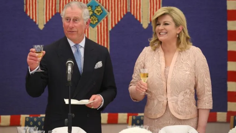 Princ Charles na svečanoj večeri u Uredu predsjednice čestitao Hrvatskoj na iznimnom napretku