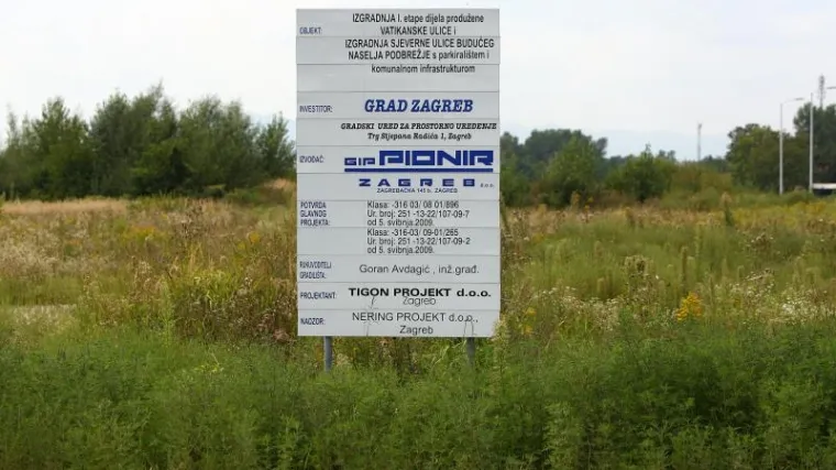 Na ovoj livadi će uskoro početi nicati novo naselje s 1800 stanova