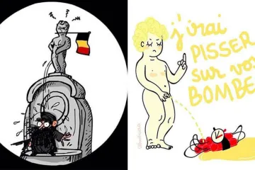 'Manneken Pis' postao simbol otpora: slike dječaka koji urinira po oružju i teroristima preplavile dru&scaron;tvene mreže