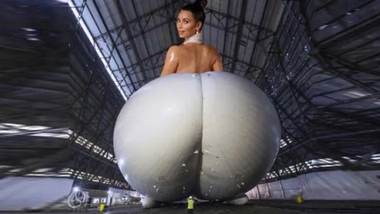 Najveća svjetska letjelica američke vojske ljude podsjeća na stražnjicu Kim Kardashian!