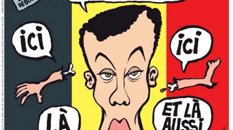 Urednici Charlie Hebdoa opet &scaron;okirali: objavljena naslovnica posvećena napadima u Bruxellesu