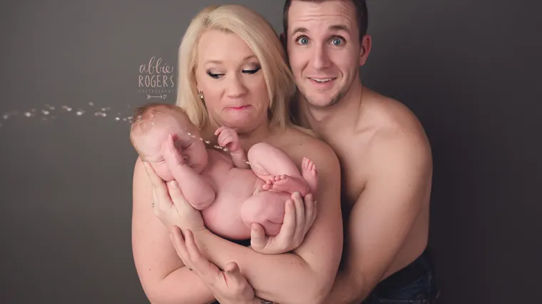 Kad je ispred vas golo novorođenče, onda ovakvi prizori nisu iznenađenje