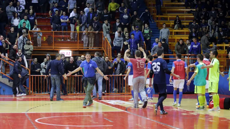 Nakon sinoćnjeg incidenta, Nacional optužio Futsal Dinamo za sramotno pona&scaron;anje