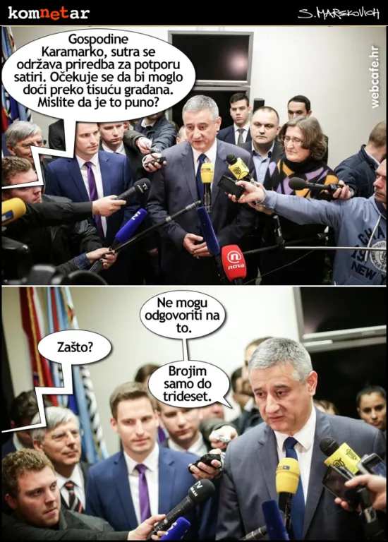 Sve je dobro dok ih je manje od sto...