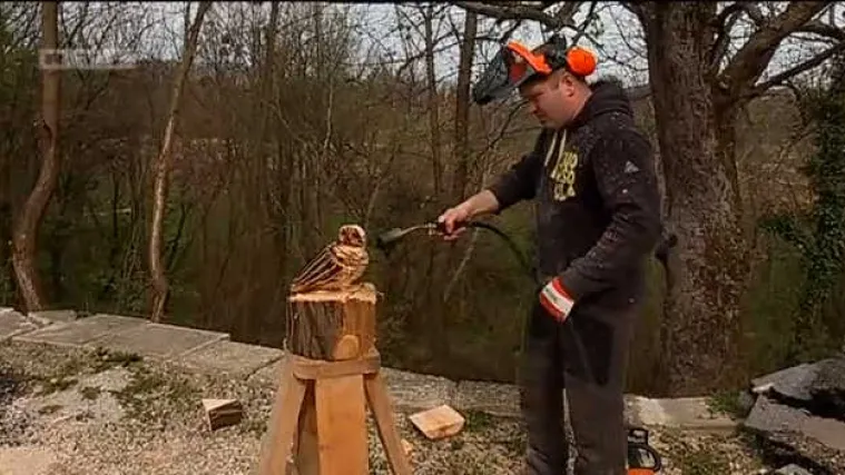 Dario stvara impresivne skulpture uz pomoć motorne pile