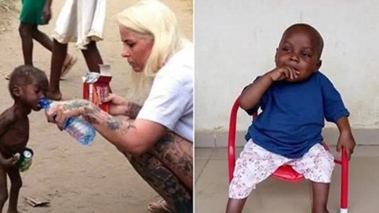 Zapanjujuće brz oporavak nigerijskog mali&scaron;ana kojeg su ostavili da umre od gladi!