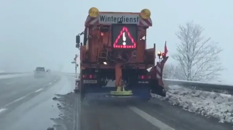 Nije prvoaprilska &scaron;ala, Nijemci muku muče sa snijegom, pogledajte