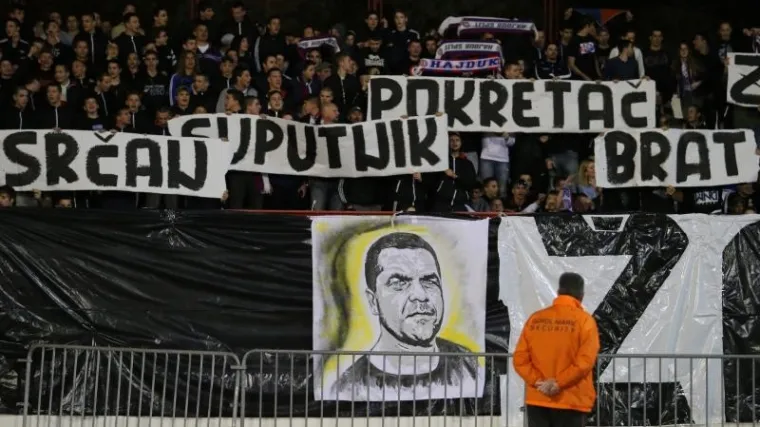 I igrači Hajduka oprostili se od legende Torcide