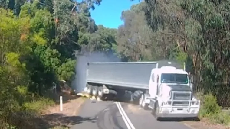 Ovako izgleda horor-scena u kojoj prema vama juri kamion bez kontrole
