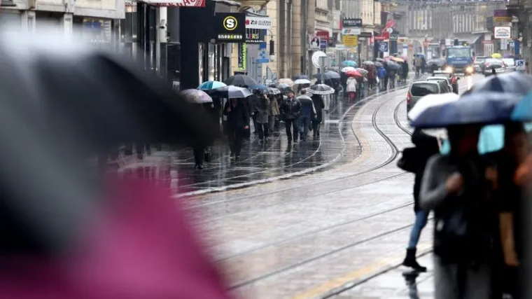 Ki&scaron;a, pljuskovi i grmljavina u cijeloj zemlji