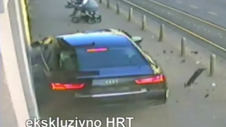 Pogledajte kako je otac u zadnji tren spasio život svojoj bebi!