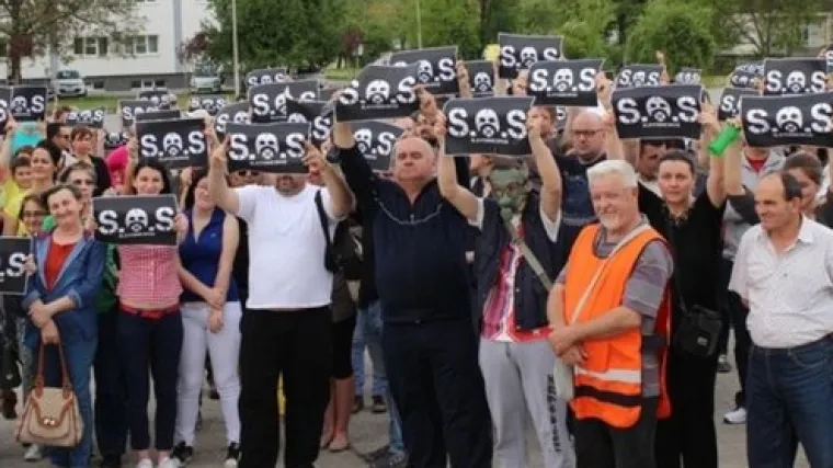 Brođani prosvjedovali protiv oneči&scaron;ćenja zraka u svom gradu