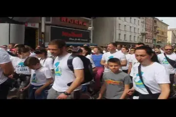 Start glavne utrke Homo si teć