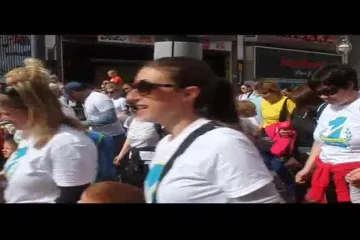 Dječja utrka na riječkom festivalu Homo si teć