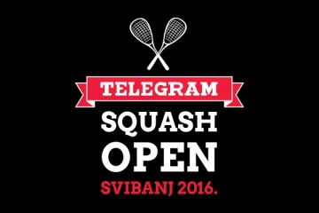Telegram squash open - najzabavniji squash turnir za rekreativce