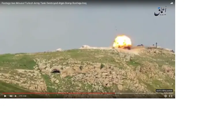 Teroristi Islamske države raznijeli turski tenk u Iraku