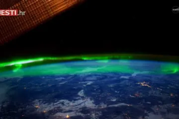 Pogledajte fascinantne snimke polarne svjetlosti iz svemira