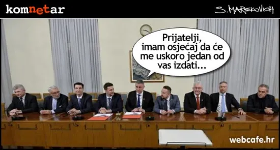 Karamarkova 'posljednja večera'