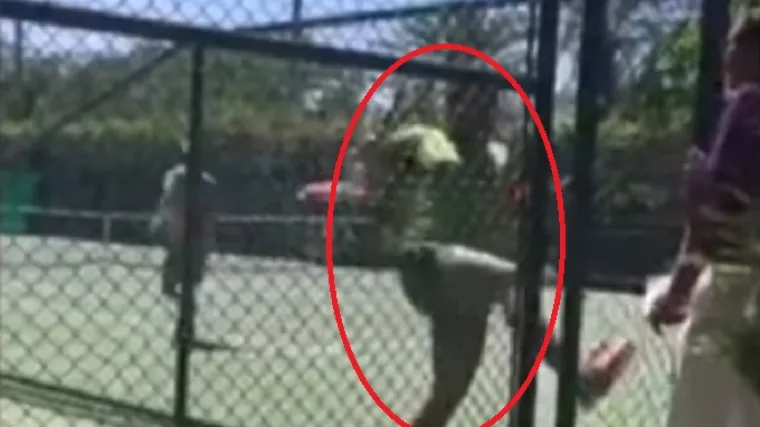 Pomahnitali tenisač naganjao suca i potjerao ga s terena