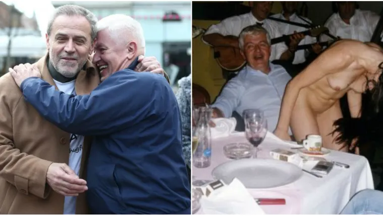 Šostaru je u krilu plesala gola striptizeta