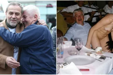 Šostaru je u krilu plesala gola striptizeta