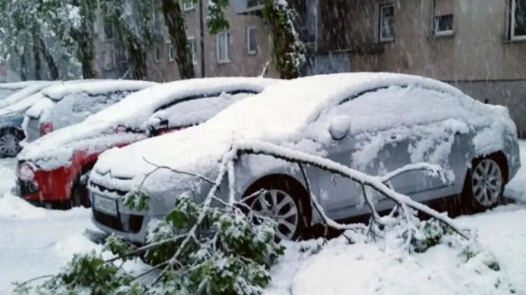 Zbog obilnog snijega u Sloveniji desetak tisuća ljudi ostalo bez struje