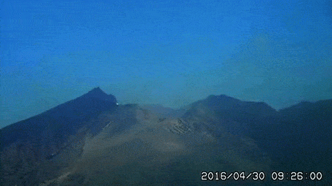 'Tihi' se vulkan naglo probudio nakon potresa