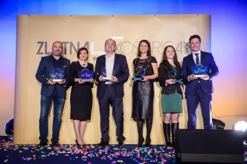 Dodijeljene nagrade 'Zlatna ko&scaron;arica': Konzum trgovac godine, nagrađeno jo&scaron; pet tvrtki