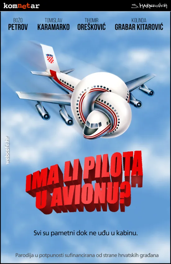 Ima li pilota u avionu?