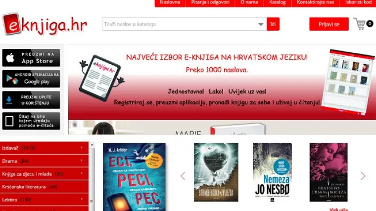 Nova e-knjižara!  Najveći izbor e-knjiga na hrvatskom jeziku!