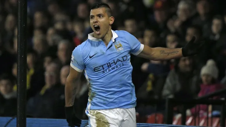 Izdvojite 100 sekundi i pogledajte prvih 100 Ag&uuml;erovih liga&scaron;kih golova za Manchester City