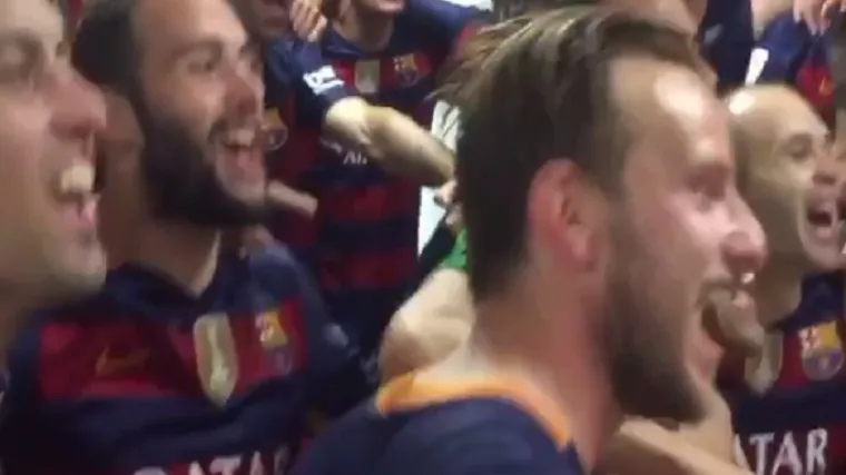 Ovako Rakitić i dru&scaron;tvo slave novi naslov &scaron;panjolskih prvaka