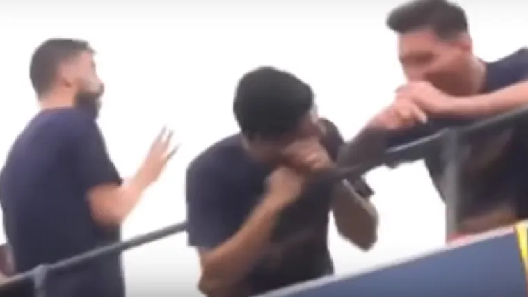 Pique se na proslavi ponovno narugao Ronaldu