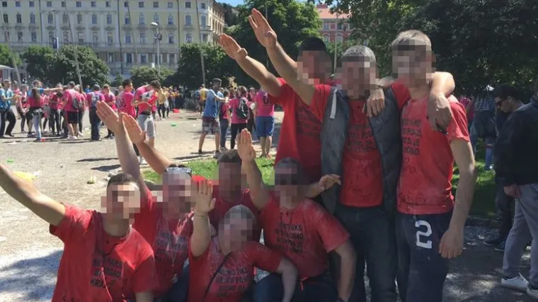 U Rijeci salutirali fa&scaron;ističkim pozdravom, u Zagrebu demolirali vlakove