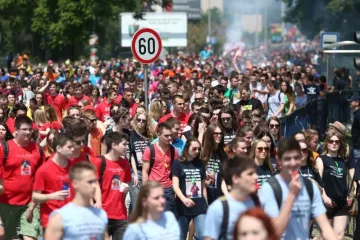 Maturanti će danas divljati Zagrebom