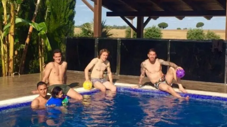 Modrić i dru&scaron;tvo uoči velikog finala odmaraju u bazenu Realova kapetana