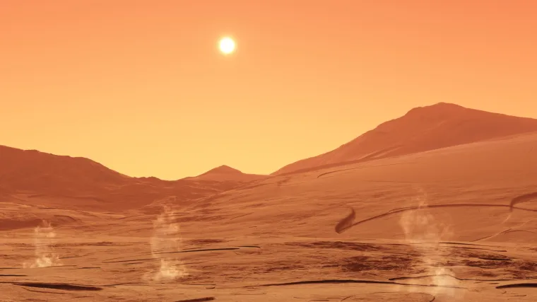 Mars je imao ledena doba, a bio je plav kao i Zemlja