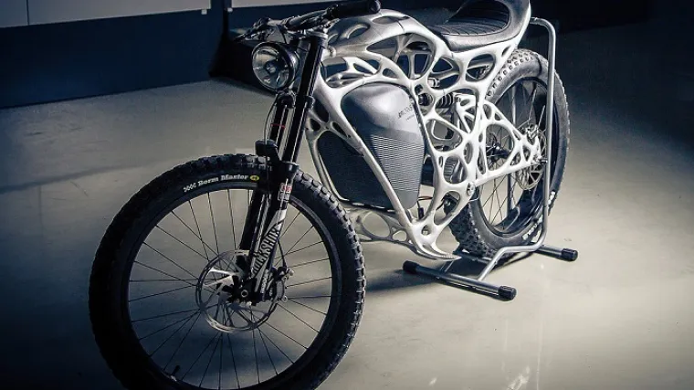 Ovaj funkcionalni električni motocikl nastao je 3D printanjem