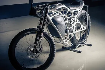 Ovaj funkcionalni električni motocikl nastao je 3D printanjem