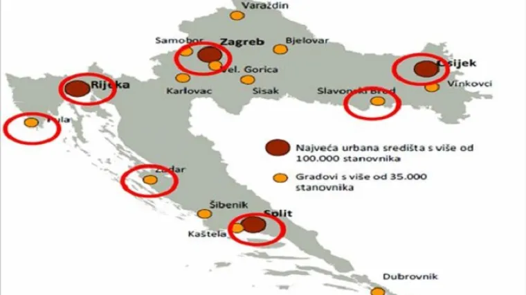 Ovi gradovi će imati priliku dobiti novac i pokrenuti Hrvatsku